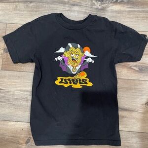Vans Halloween kids vampire waffle tee size 5/M